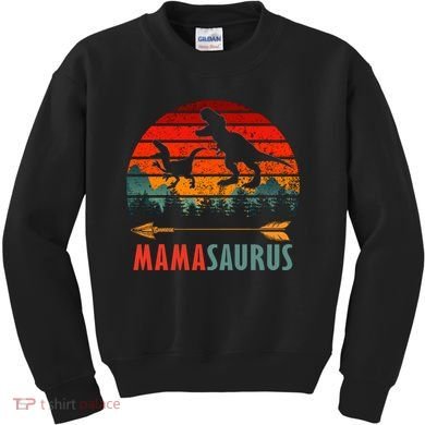 Mama Dinosaur Kids Sweatshirt