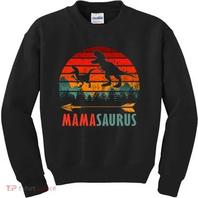 Mama Dinosaur Kids Sweatshirt