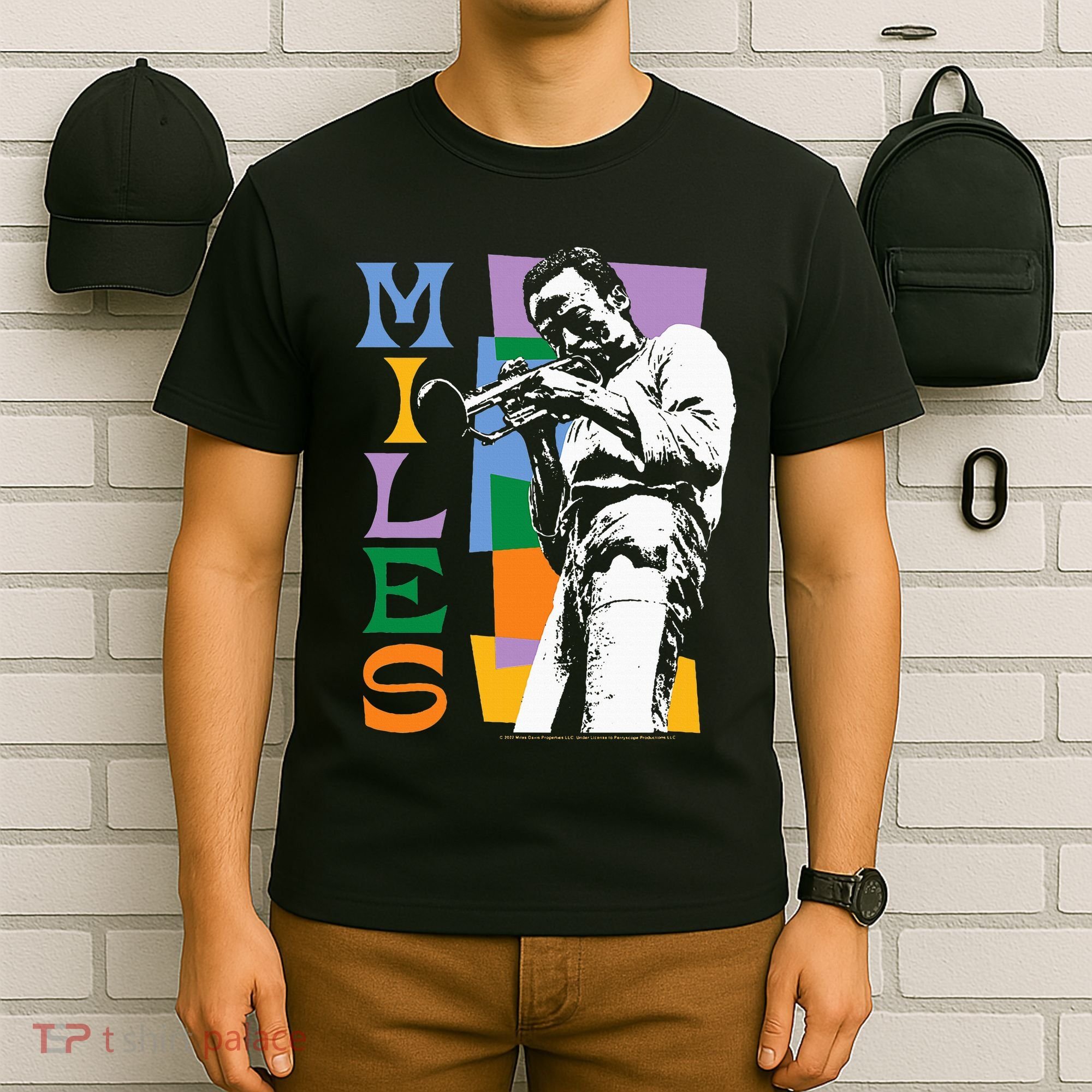 M.I.L.E.S Davis Miles Colorblock T-Shirt