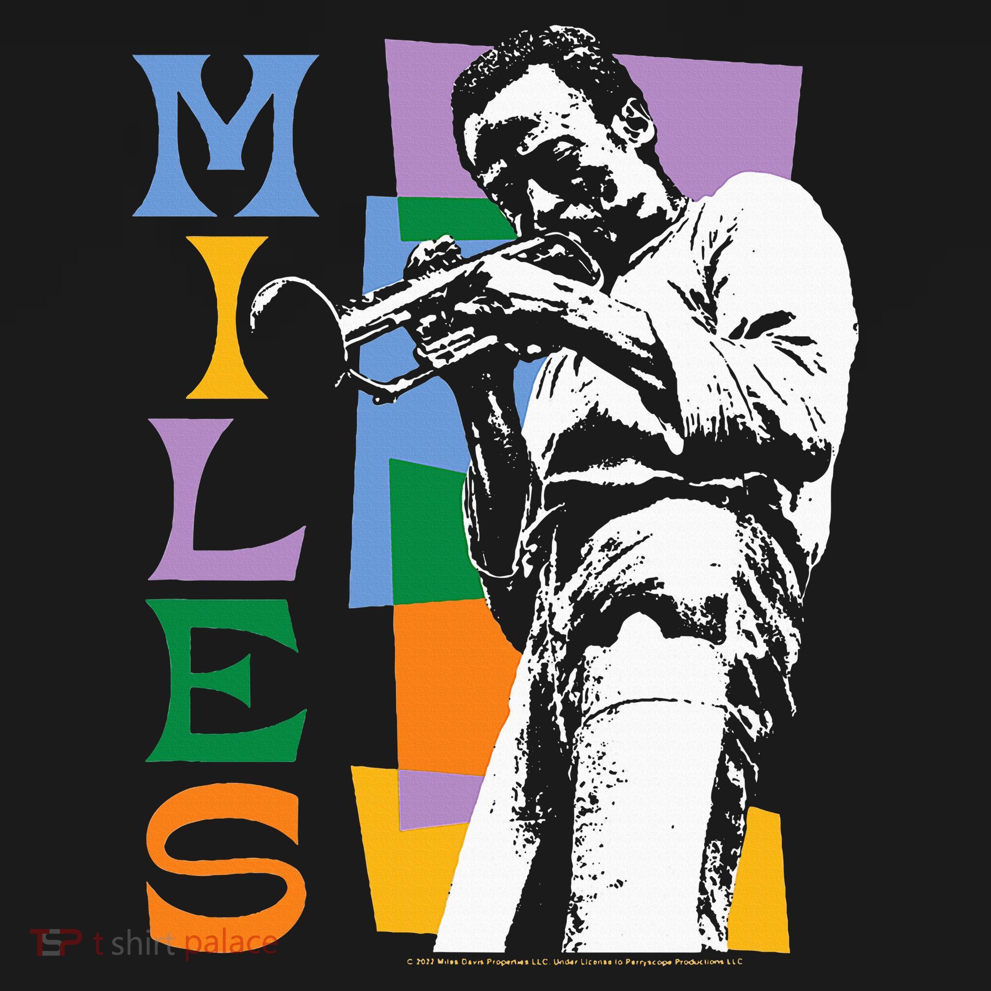 M.I.L.E.S Davis Miles Colorblock T-Shirt
