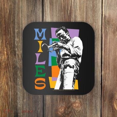 M.I.L.E.S Davis Miles Colorblock Coaster