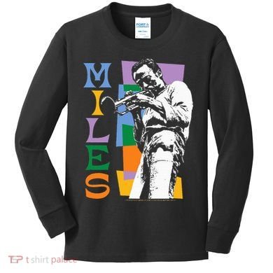 M.I.L.E.S Davis Miles Colorblock Kids Long Sleeve Shirt