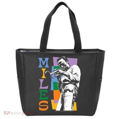 M.I.L.E.S Davis Miles Colorblock Tote Bag
