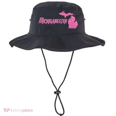 Michigangster Detroit Michigan Midwest Mitten Bucket Hat