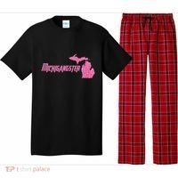 Michigangster Detroit Michigan Midwest Mitten Pajama Set thumb 0