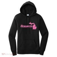 Michigangster Detroit Michigan Midwest Mitten Women's Hoodie thumb 0