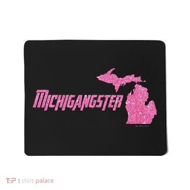Michigangster Detroit Michigan Midwest Mitten Mousepad