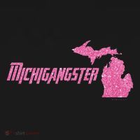Michigangster Detroit Michigan Midwest Mitten Mousepad thumb 1