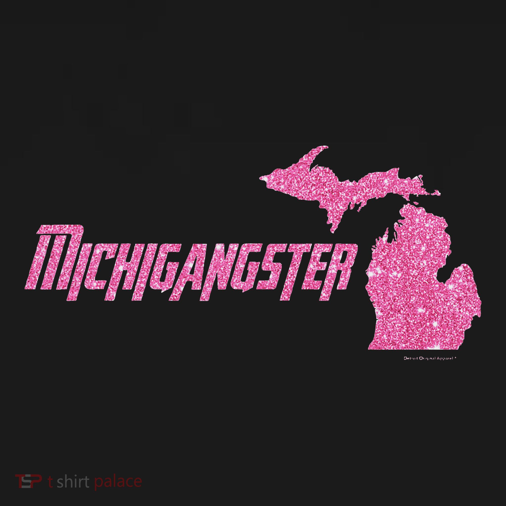 Michigangster Detroit Michigan Midwest Mitten Ornament