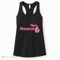 Michigangster Detroit Michigan Midwest Mitten Women's Tank Top thumb 0
