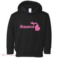 Michigangster Detroit Michigan Midwest Mitten Toddler Hoodie thumb 0