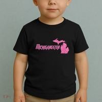 Michigangster Detroit Michigan Midwest Mitten Toddler T-Shirt thumb 2