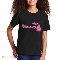 Michigangster Detroit Michigan Midwest Mitten Kids T-Shirt thumb 2