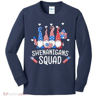 Memorial Day Kids Long Sleeve Shirt