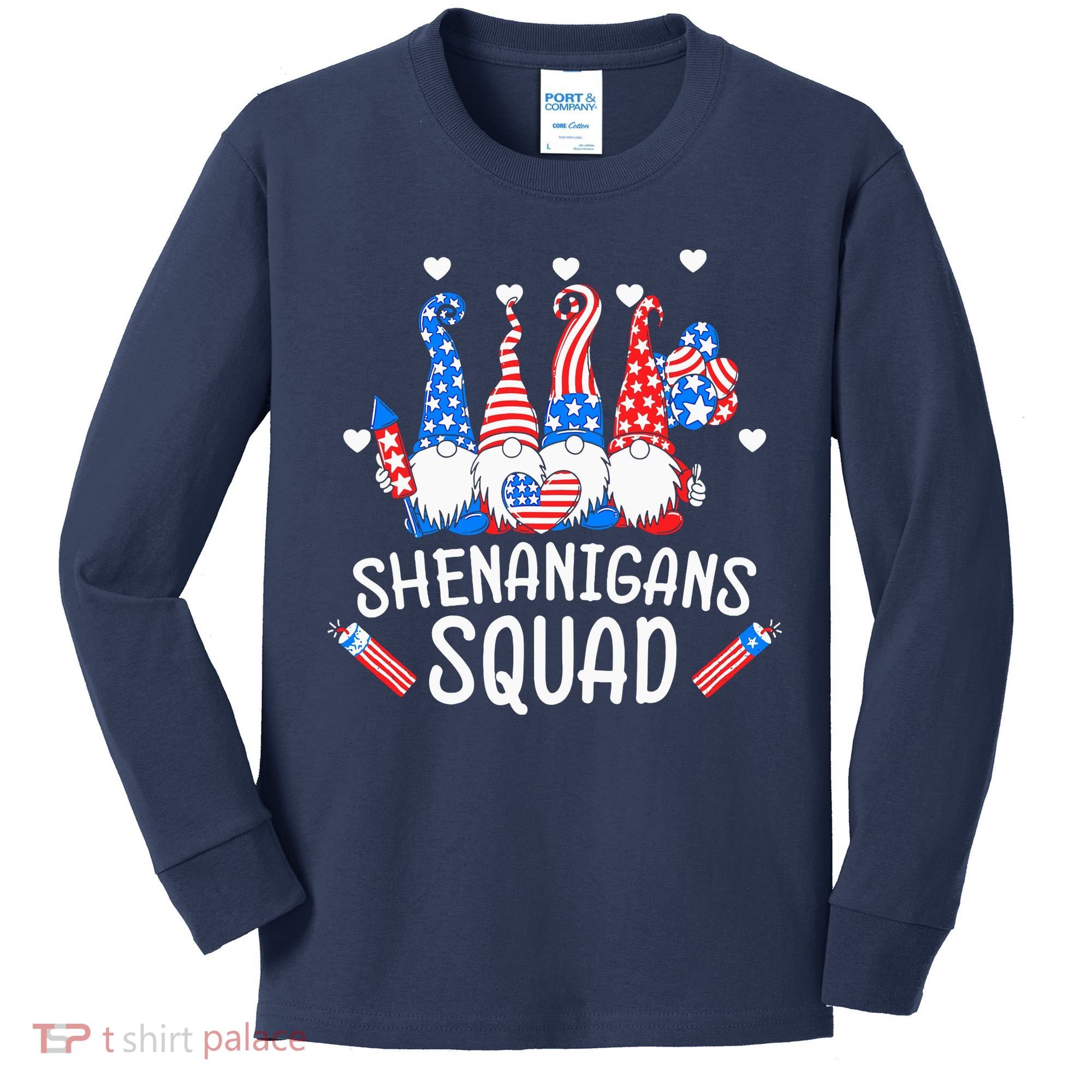 Memorial Day Kids Long Sleeve Shirt