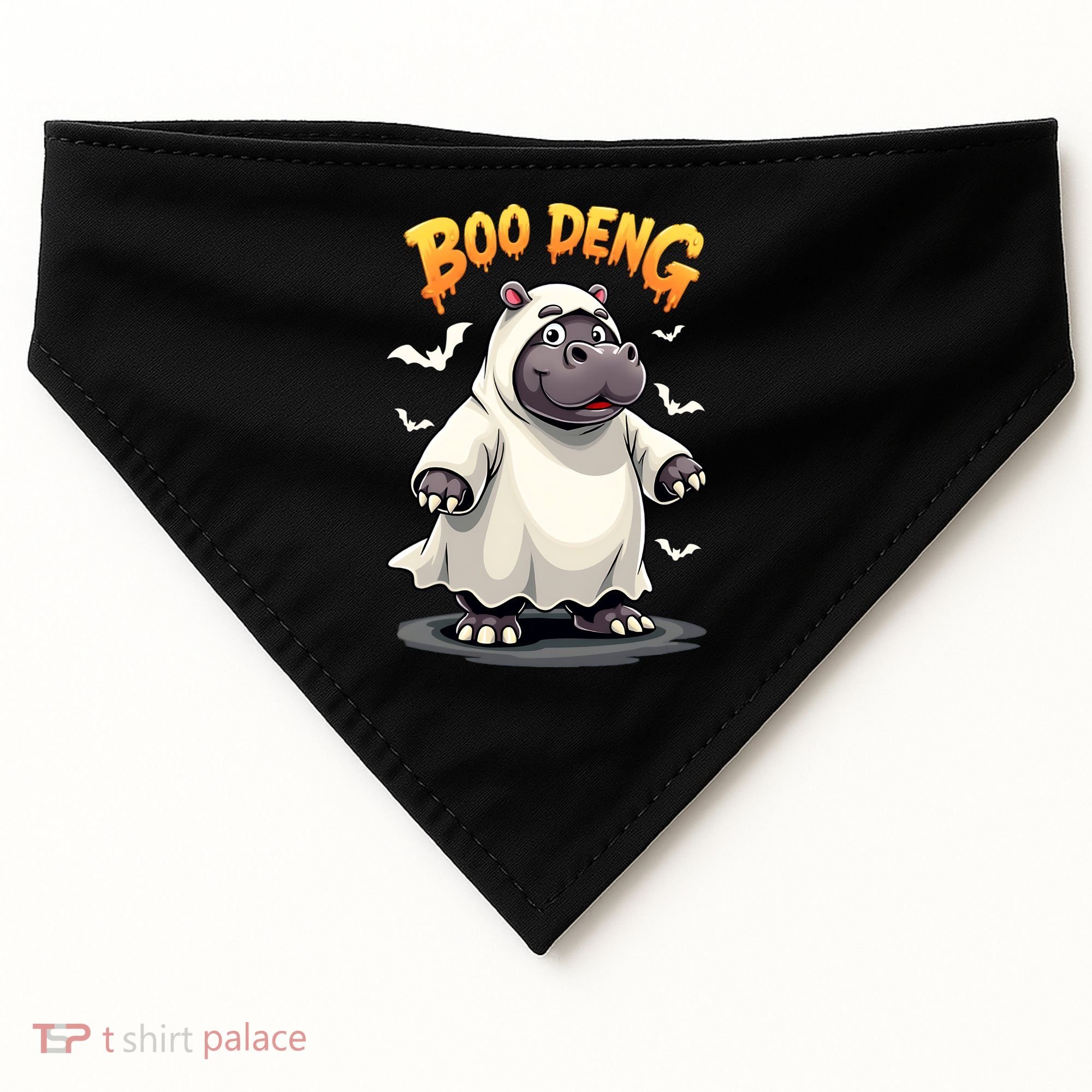 Moo Deng USA-Made Doggie Bandana