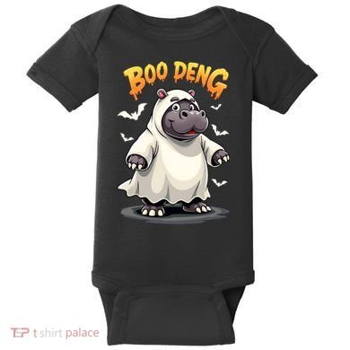 Moo Deng Baby Bodysuit