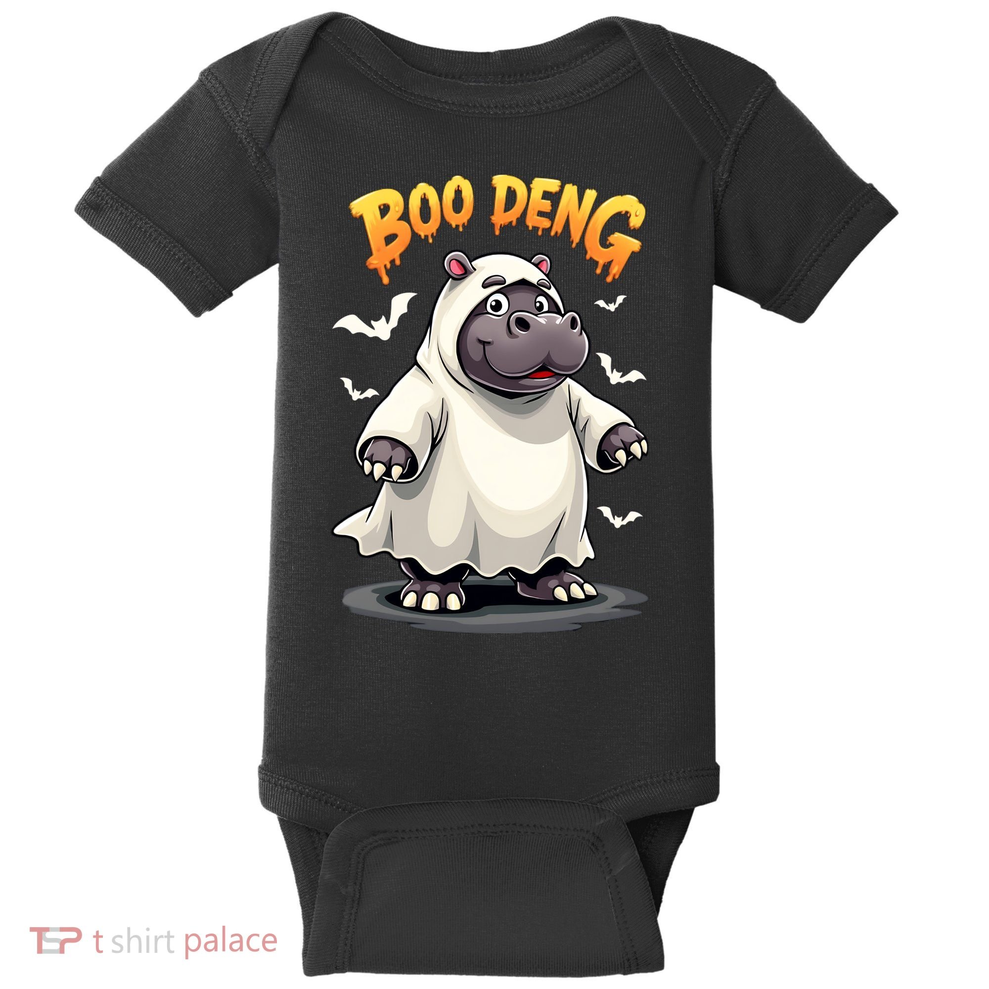 Moo Deng Baby Bodysuit