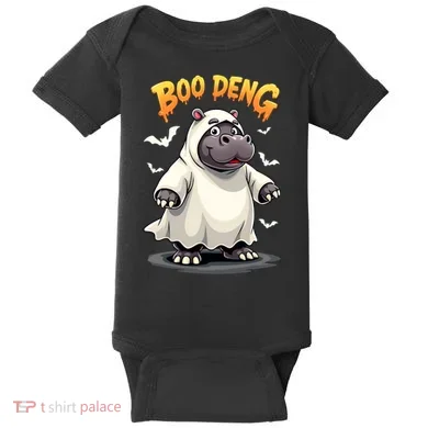 Moo Deng Baby Bodysuit