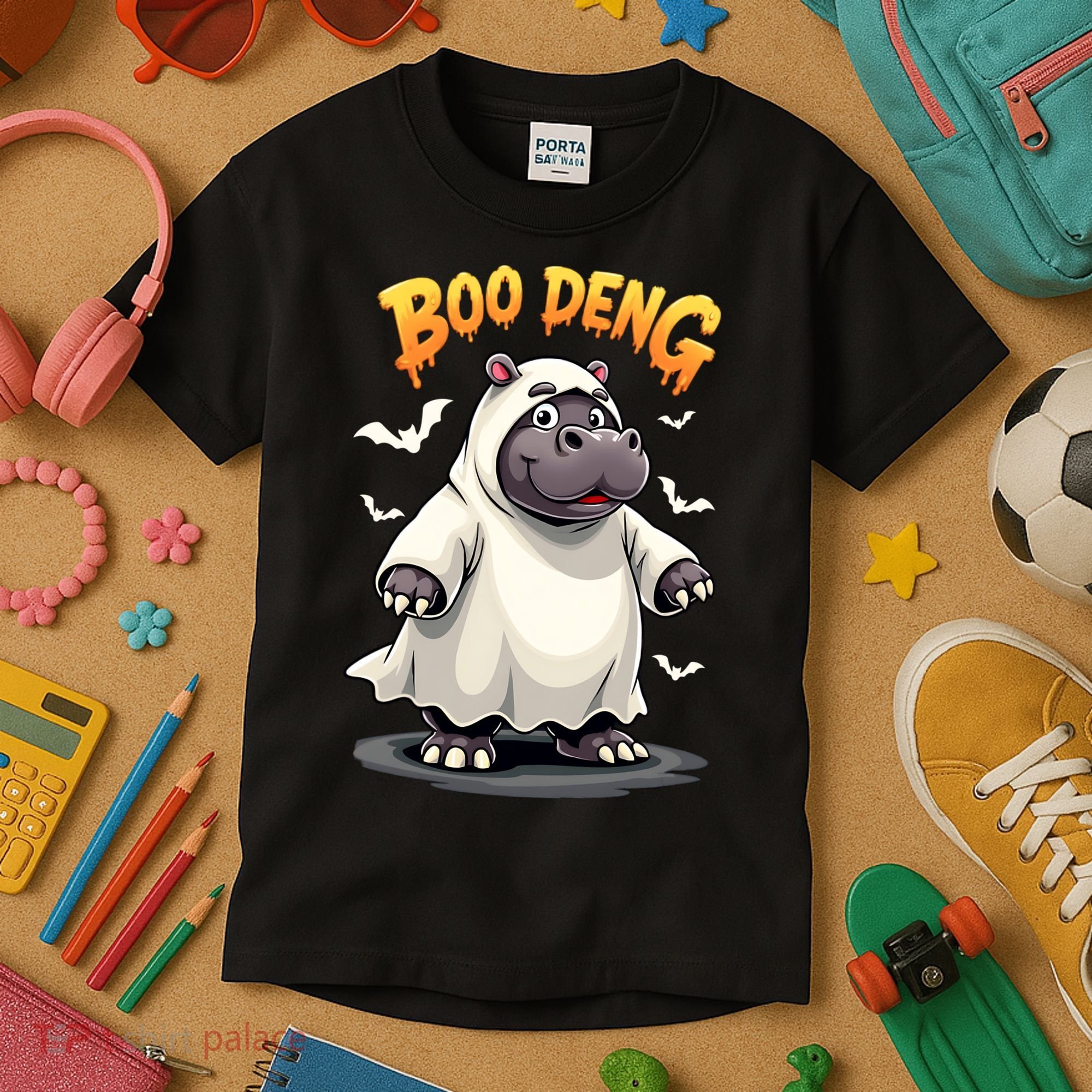 Moo Deng Kids T-Shirt