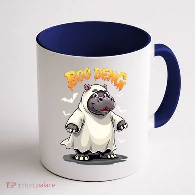 Moo Deng Coffee Mug back