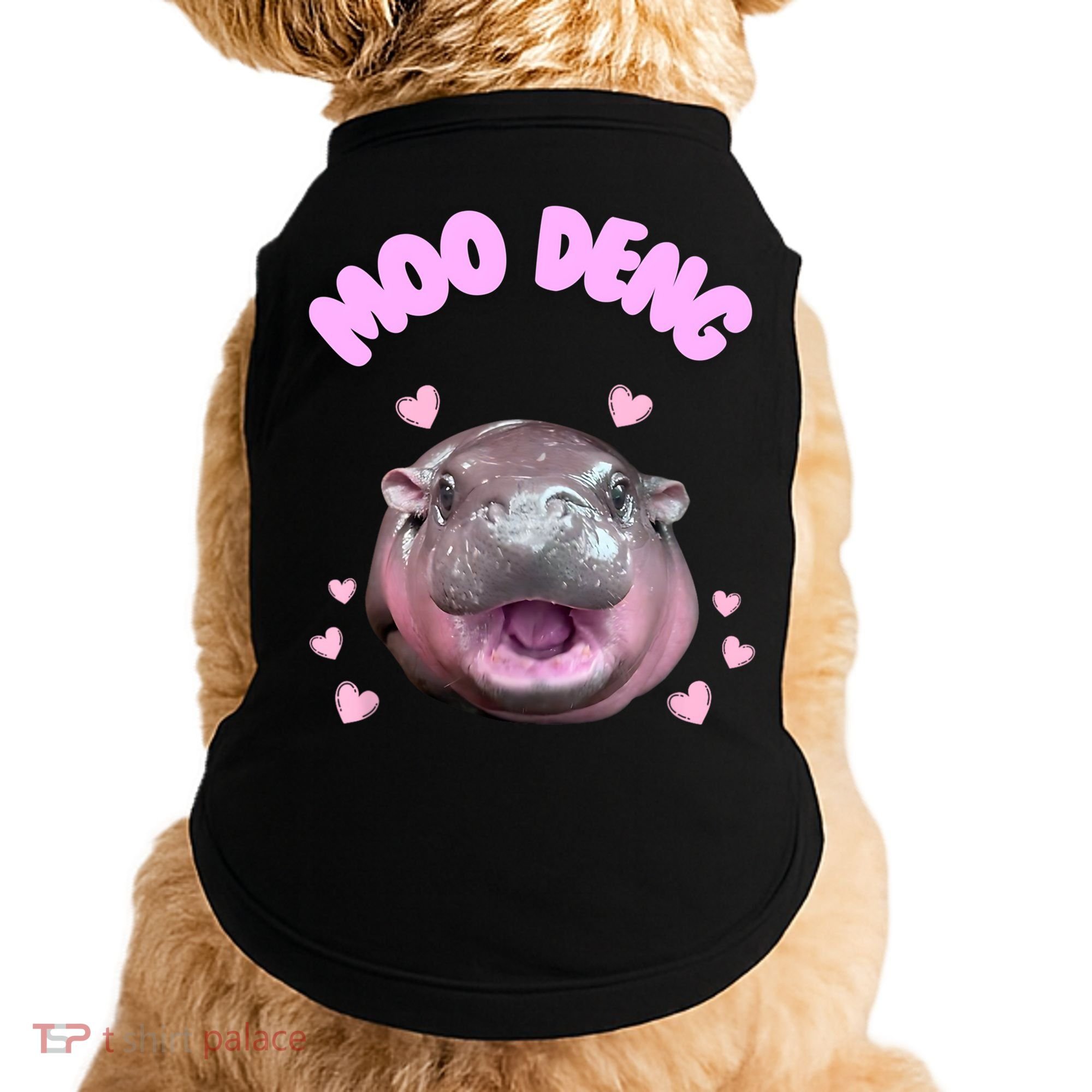 Moo Deng Doggie Tank