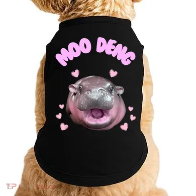 Moo Deng Doggie Tank