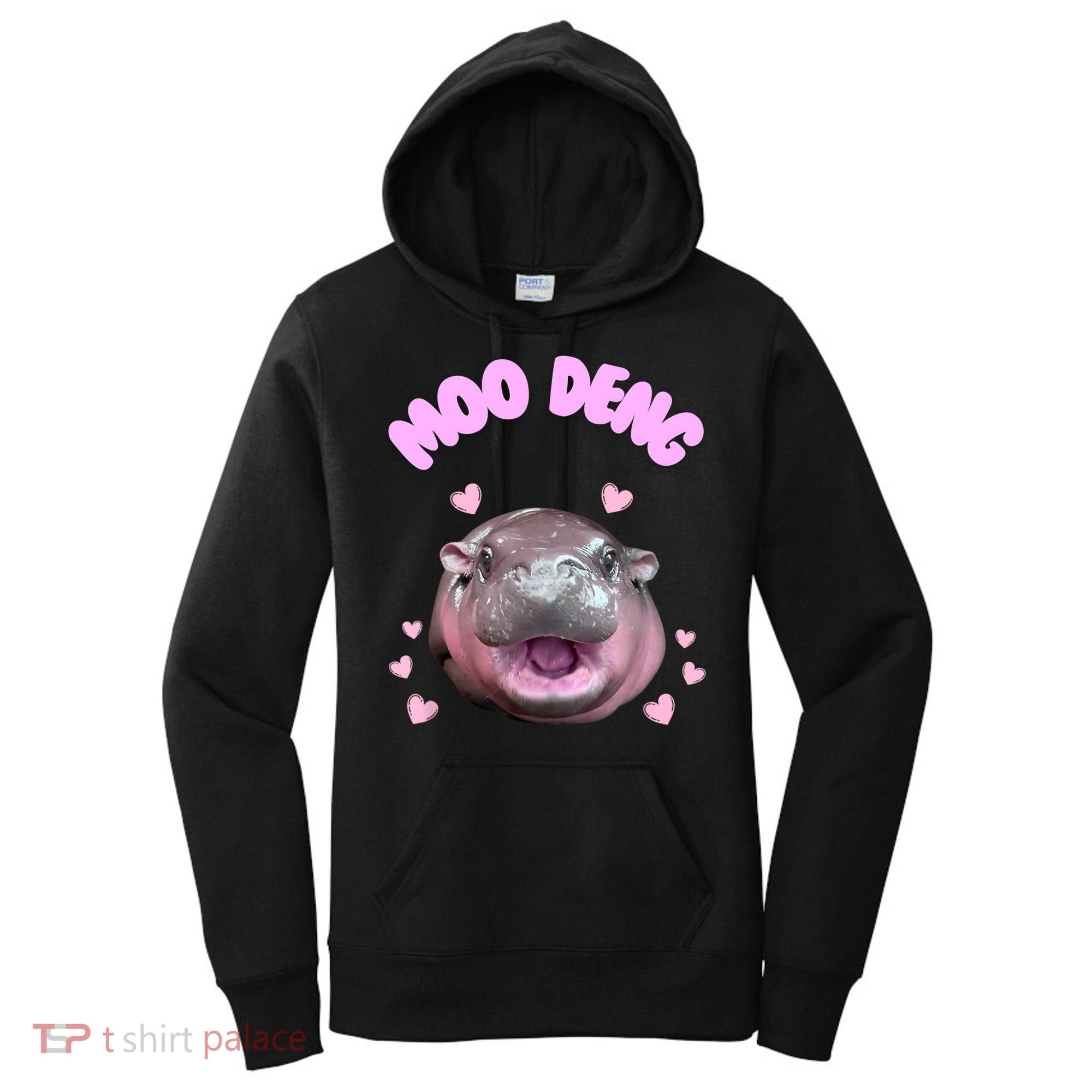 Moo Deng Women's Hoodie