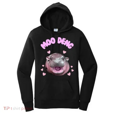 Moo Deng Women's Hoodie
