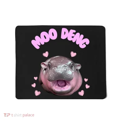 Moo Deng Mousepad