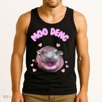 Moo Deng Tank Top thumb 3