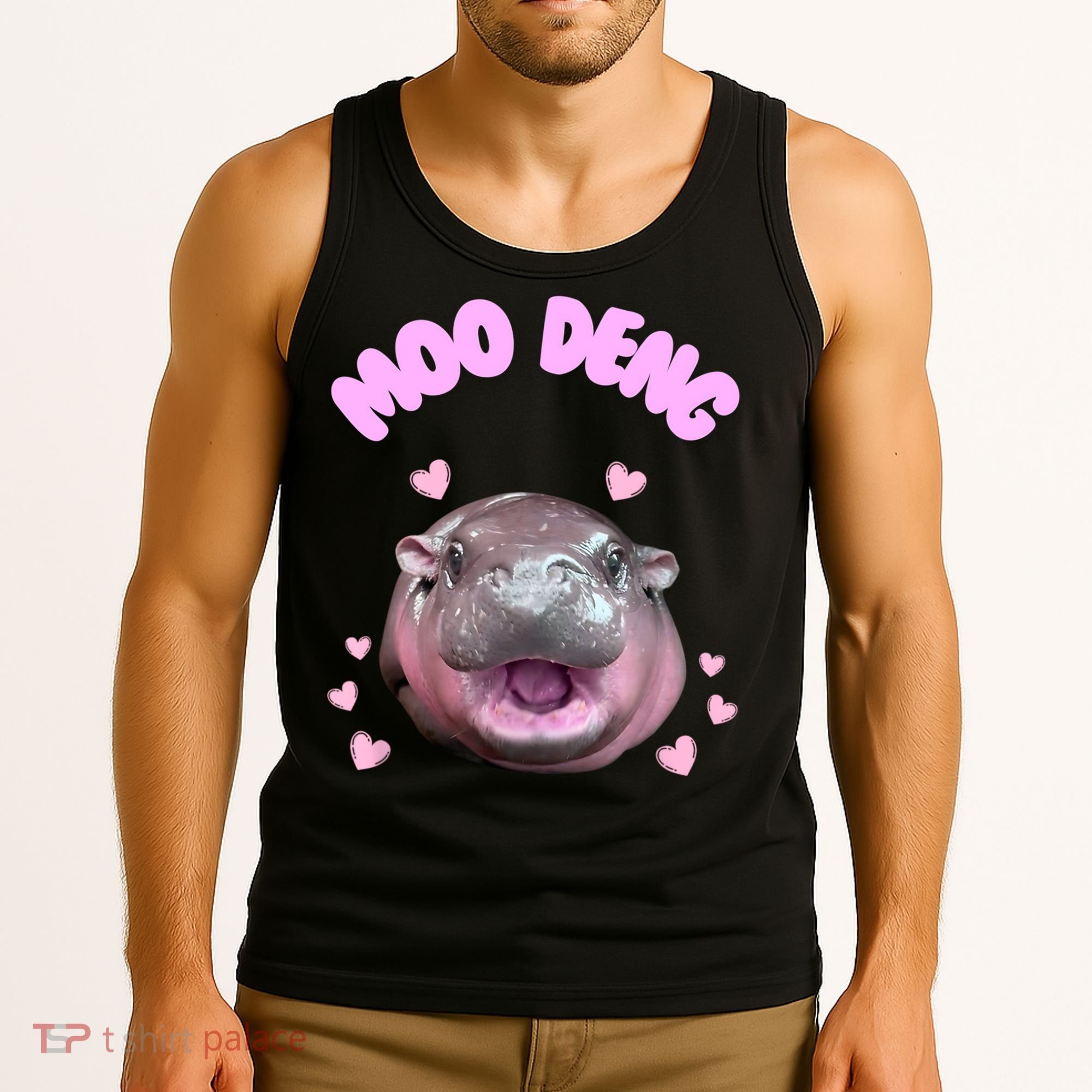 Moo Deng Tank Top