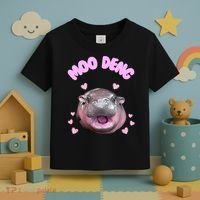 Moo Deng Toddler T-Shirt thumb 3