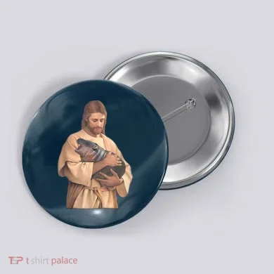 Moo Deng Button