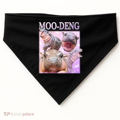 Moo Deng USA-Made Doggie Bandana
