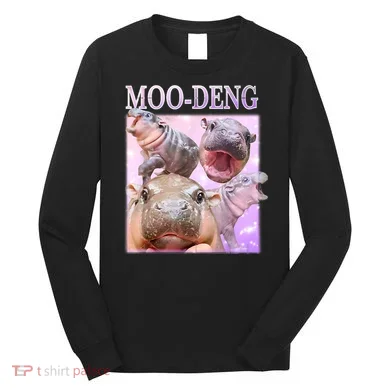 Moo Deng Long Sleeve Shirt