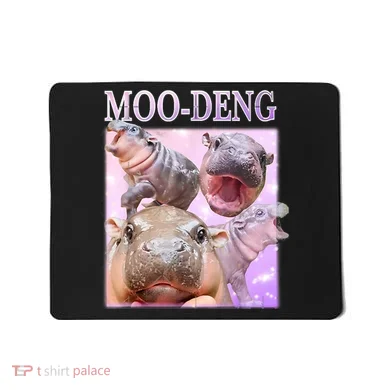 Moo Deng Mousepad