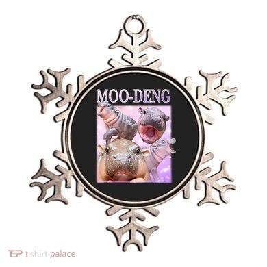 Moo Deng Ornament