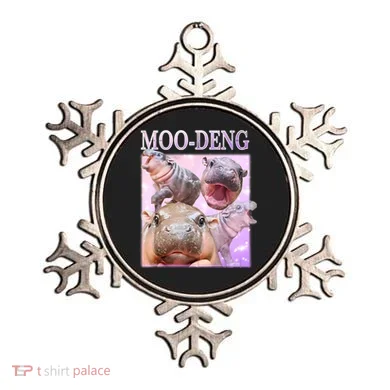 Moo Deng Ornament