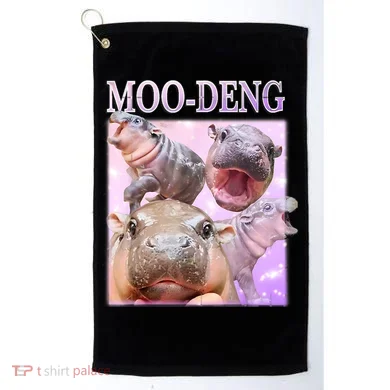 Moo Deng Golf Towel