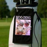 Moo Deng Golf Towel thumb 2