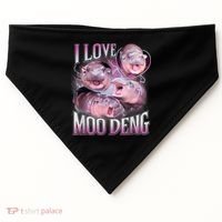 Moo Deng USA-Made Doggie Bandana thumb 0