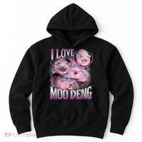 Moo Deng Hoodie thumb 0
