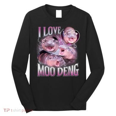 Moo Deng Long Sleeve Shirt