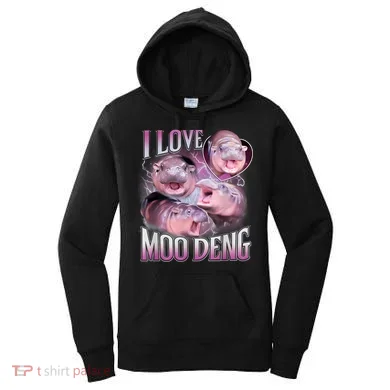 Moo Deng Women's Hoodie