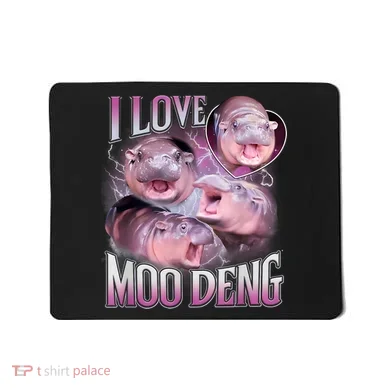 Moo Deng Mousepad