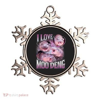 Moo Deng Ornament