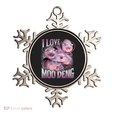 Moo Deng Ornament
