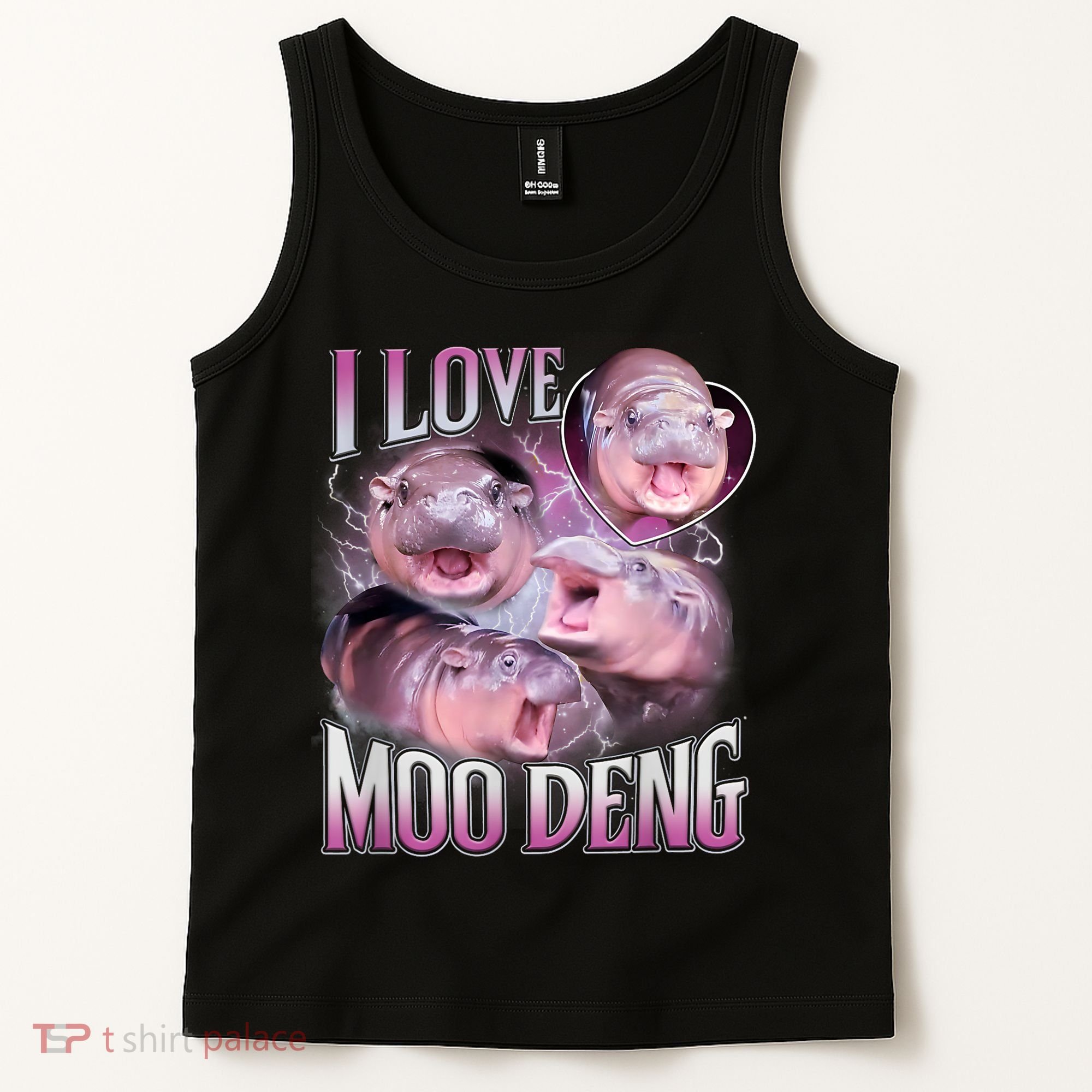 Moo Deng Tank Top