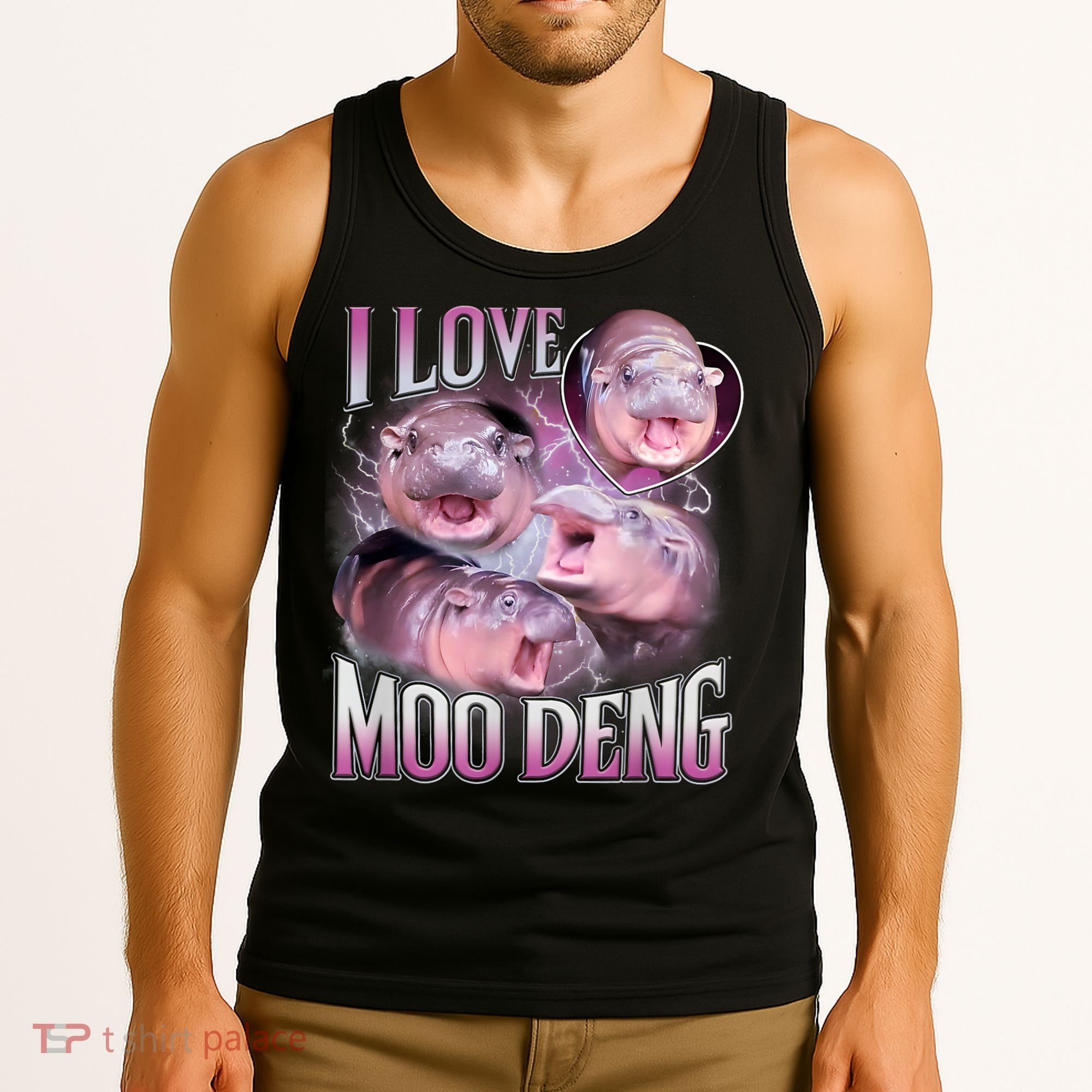 Moo Deng Tank Top